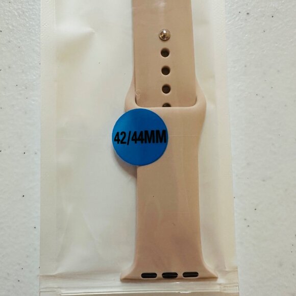 Set of 3 Smartwatch Wristbands 42/44mm M/L Silicone Replacement Straps - Picture 3 of 12